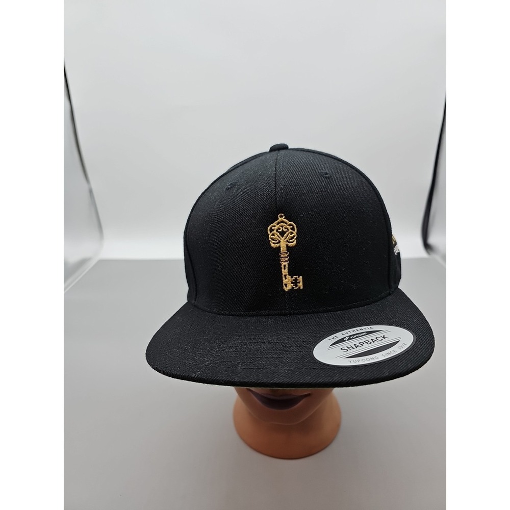 Yave Tequila Cap Hat Black Adjustable Snap Back‎ Mesh Back Trucker Wool Blend - Picture 2 of 6